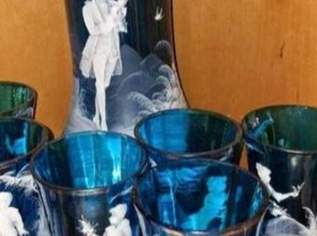 Alte gläser mit krug, 500 €, Marktplatz-Antiquitäten, Sammlerobjekte & Kunst in 8530 Bad Schwanberg