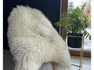 Exklusives Gotland Schaffell SIlberner Glanz & Edle Locken, 88 €, Haus, Bau, Garten-Geschirr & Deko in 8020 Lend