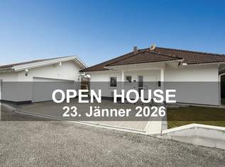 Bungalow mit großzügigem Nebengebäude, Terrasse und nachhaltiger Heiztechnik, 398000 €, Immobilien-Häuser in 4951 Polling im Innkreis