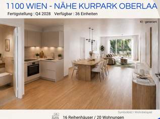 Exklusive Kurparkresidenzen - INVESTMENT, 698000 €, Immobilien-Häuser in 1100 Favoriten Exklusive Kurparkresidenzen - INVESTMENT, 698000 €, Immobilien-Häuser in 1100 Favoriten
