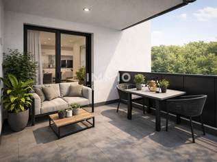 Gemütliche 2-Zimmer Wohnung mit Loggia – perfektes Zuhause mit Freifläche, 299500 €, Immobilien-Wohnungen in 1220 Donaustadt