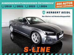A5 Cabrio 40 TFSI quattro S-line S-tronic, 42880 €, Auto & Fahrrad-Autos in 8200 Gleisdorf