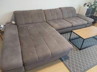 Couch in Lederlook 3,30 x 1,92m