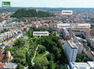 Modern, grün, zentral - Erleben Sie Lebensqualität pur im Styria Center Graz, 949 €, Immobilien-Wohnungen in 8020 