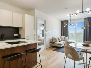 DONAU·ECK: Sonnige 2-Zimmer-Balkonwohnung – provisionsfreier Erstbezug nahe Alte Donau, 329500 €, Immobilien-Wohnungen in 1210 Floridsdorf