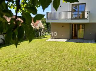 Gartenparadies & Familientraum: 4-Zimmer-Wohnung im Erstbezug in exklusiver Anlage - provisionsfrei!, 608900 €, Immobilien-Wohnungen in 2333 Gemeinde Leopoldsdorf