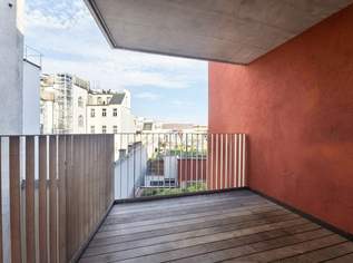 Pauschalmiete inklusive Warmwasser & Heizung - Moderne 2-Zimmer-Wohnung mit großzügigem Balkon - Ruhelage - Stilvolle Ausstattung, 779 €, Immobilien-Wohnungen in 1050 Margareten