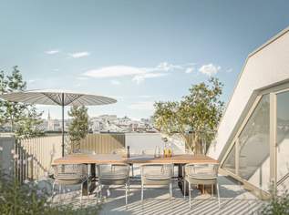 Naschmarkt, 2-Zimmer Erstbezug mit 9 m² Loggia und 29 m² Dachterrasse, 1690000 €, Immobilien-Wohnungen in 1040 Wieden