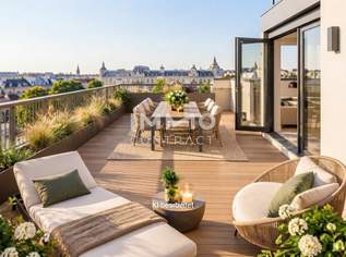 PREISREDUZIERT- ÜBER DEN DÄCHERN VON WÄHRING- EXKLUSIVER DACHGESCHOSS-ERSTBEZUG MIT PRIVATER ROOFTOP-TERRASSE, 1134707 €, Immobilien-Wohnungen in 1180 Währing