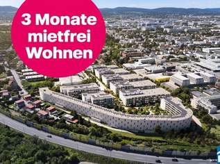 Wohnen im Grünen – zu Hause im Wiener Süden., 1507.42 €, Immobilien-Wohnungen in 2331 Vösendorf
