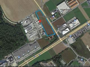 Grundstück mit B Widmung wir bauen Ihre Wunschgewerbeobjekt 7756 m2 und 8715 m2 oder 16.471 m2, 0 €, Immobilien-Grund und Boden in 4063 Hörsching