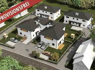 PROVISIONSFREI !!! Erstbezug! Doppelhaushälften in massiver Holzbauweise, 450000 €, Immobilien-Häuser in 2103 Langenzersdorf