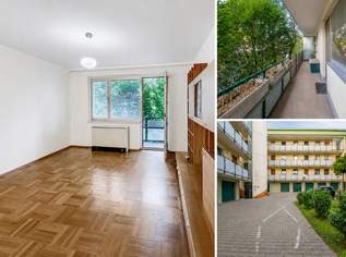 3-Zimmer-Wohnung mit großer Loggia in 2340 Mödling am Übergang zur Vorderbrühl M, 998 €, Immobilien-Wohnungen in 2340 Gemeinde Mödling