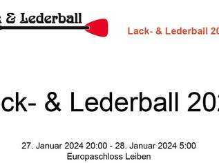 2Stk. VIP Eintrittskarten-Lack- und Lederball, 27.01.2024