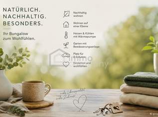 Nachhaltiges Wohnen mit besonderem Wohngefühl auf einer Ebene!, 199000 €, Immobilien-Häuser in 2770 Gemeinde Gutenstein