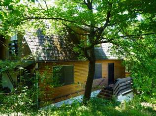 Idyllisches Haus mitten im Grünen mit Aussicht auf Burgruine, 149000 €, Immobilien-Häuser in 3571 Thunau am Kamp