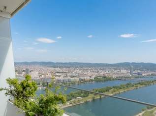 DANUBE FLATS | 42. Stockwerk mit atemberaubendem Fernblick | Exklusives Wohnen im höchsten Wohnturm Wiens!, 2750 €, Immobilien-Wohnungen in 1220 Donaustadt