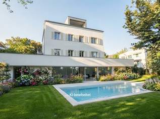 Bezugsfertige Villa der Wiener Moderne mit Garten und Swimmingpool, 6990000 €, Immobilien-Häuser in 1190 Döbling