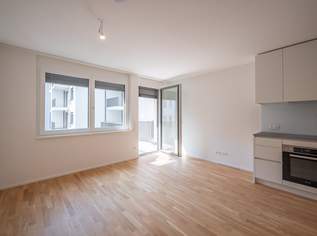 ASG IV-Qualitatives Wohnen in urbaner Lage: hochwertiger 1-Zimmer ERSTBEZUG mit Balkon! Provisionsfrei, 1027.18 €, Immobilien-Wohnungen in 1120 Meidling