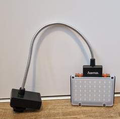 Hama Video- u. Fotolicht batteriebetrieben, 30 €, Marktplatz-Kameras & TV & Multimedia in 3200 Gemeinde Ober-Grafendorf