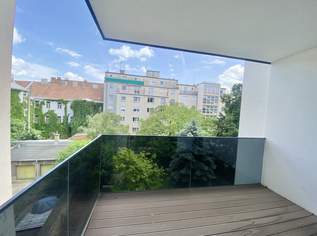 ERSTBEZUG - Apartment am Aupark - 3 Zimmer mit Balkon mit Grünblick - WÄRMEPUMPE, 444000 €, Immobilien-Wohnungen in 1210 Floridsdorf