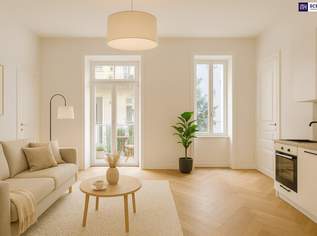 ++ TOP LAGE in unmittelbarer Nähe zum Augarten ++ hochwertig saniertes Altbaujuwel mit großzügigem Balkon + absolut ruhige Innenhoflage, 469000 €, Immobilien-Wohnungen in 1020 Leopoldstadt