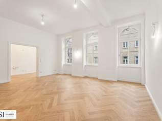 Stilvoller Erstbezug: Großzügige 4-Zimmer-Wohnung mit privater Freifläche, 591000 €, Immobilien-Wohnungen in 1070 Neubau