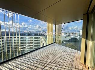 Hauptbahnhof: 9. Stock - Innenhof mit mega Ausblick: Von der Sonne geküsst! Provisionsfrei, 790000 €, Immobilien-Wohnungen in 1100 Favoriten