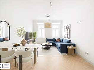 Stilvoller Altbau trifft modernen Luxus – Exklusives Wohnen mit Balkon, 309000 €, Immobilien-Wohnungen in 1150 Rudolfsheim-Fünfhaus