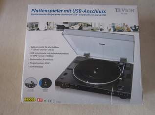 Tevion PL 304 Plattenspieler mit USB Aufnahmefunktion, 70 €, Marktplatz-Kameras & TV & Multimedia in 1120 Meidling