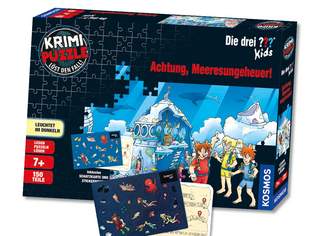 Krimipuzzle "Achtung, Meeresungeheuer", 15.9 €, Marktplatz-Spiele, Bastelmaterial & Modellbau in Österreich