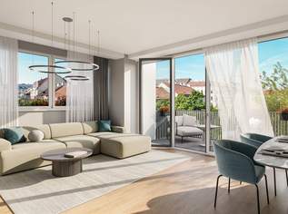 Wohnen mit Vorteilspreis: jetzt sichern! NEU - U6 Burggasse - Familientraum im grünen, aber zentral, 639700 €, Immobilien-Wohnungen in 1160 Ottakring