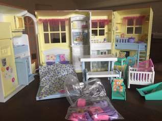 Happy family barbie Puppenhaus, 50 €, Kindersachen-Spielzeug in 3650 Gemeinde Pöggstall