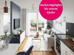 Wohnungen mit traumhafter Aussicht am Hauptbahnhof *Heiße Deals für kühle Köpfe*, 352450 €, Immobilien-Wohnungen in 1100 Favoriten