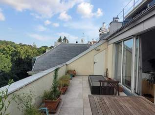 Zentrale Lage Alt-Hietzing: Dachterrassen-Maisonette inkl. 2 Garagenstellplätze., 2490000 €, Immobilien-Wohnungen in 1130 Hietzing