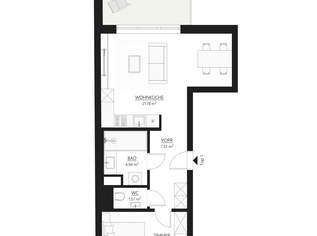 Muhr 58 | Erdgeschosswohnung mit sonniger Terrasse | Erstbezug, 237000 €, Immobilien-Wohnungen in 1100 Favoriten Muhr 58 | Erdgeschosswohnung mit sonniger Terrasse | Erstbezug, 237000 €, Immobilien-Wohnungen in 1100 Favoriten