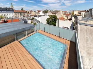 Karmelitermarkt - Penthouse mit Pool und Parkblick, 3499000 €, Immobilien-Wohnungen in 1020 Leopoldstadt
