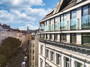 Altbau-Chic im Dachgeschoss | 3-Zimmer Balkonwohnung mit Klimaanlage und Fußbodenheizung, 650000 €, Immobilien-Wohnungen in 1160 Ottakring