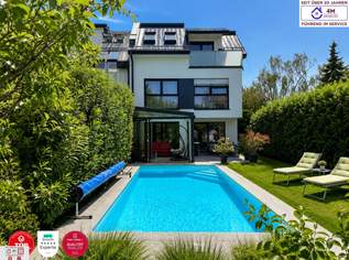 Moderne Designvilla mit Pool, Wintergarten, Kamin - Massivbau in Toplage mit perfekter Anbindung an die U6 (550 m) und Badner Bahn (350 m), 1948000 €, Immobilien-Häuser in 1120 Meidling Moderne Designvilla mit Pool, Wintergarten, Kamin - Massivbau in Toplage mit perfekter Anbindung an die U6 (550 m) und Badner Bahn (350 m), 1948000 €, Immobilien-Häuser in 1120 Meidling