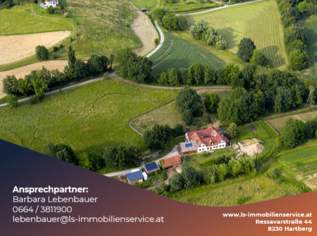 Herrlicher Vierkanthof mit 4 , 1 ha Scheibengrund im steirischen Thermenland, 1100000 €, Immobilien-Häuser in 8282 Gillersdorf