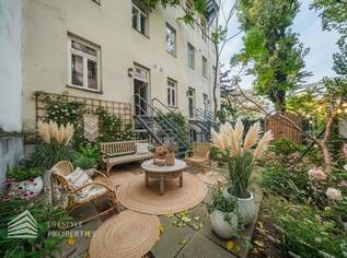 Charmante 2-Zimmer-Altbauwohnung mit idyllischem Eigengarten – urbanes Wohnen mit Rückzugsqualität, 341000 €, Immobilien-Wohnungen in 1030 Landstraße