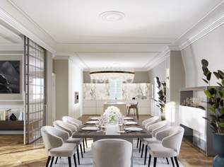 Palais Pick: Penthouse de Luxe in architektonischer Villenschönheit inkl. Pool - Ein Wohnjuwel der Extraklasse, 0 €, Immobilien-Wohnungen in 1190 Döbling