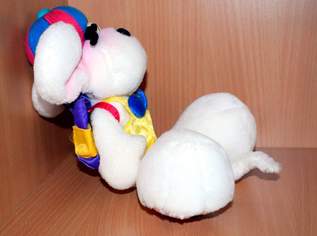 Diddl Plüschfigur Diddl mit Schulranzen und Kappe