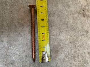 Rinnenträgerstifte, Kupfernägel, Rinneisenstifte, 5 x 80 mm REINES KUPFER, *NEUWARE*, 35 €, Haus, Bau, Garten-Hausbau & Werkzeug in 2133 Hagendorf Rinnenträgerstifte, Kupfernägel, Rinneisenstifte, 5 x 80 mm REINES KUPFER, *NEUWARE*, 35 €, Haus, Bau, Garten-Hausbau & Werkzeug in 2133 Hagendorf