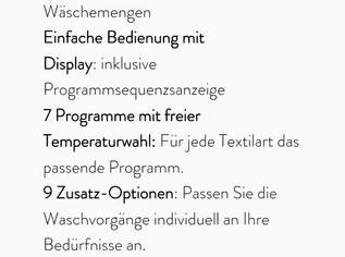 Waschmaschine Eudora Babynova 380