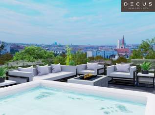 DACHGESCHOSS-MAISONETTE AUF 3 EBENEN MIT PANORAMABLICK ÜBER WIEN, 1690000 €, Immobilien-Wohnungen in 1160 Ottakring