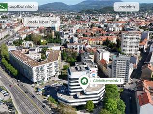 Der Gürtelturm – ein Standort mit Zukunft für starke Unternehmen, 13905.12 €, Immobilien-Gewerbeobjekte in 8020 