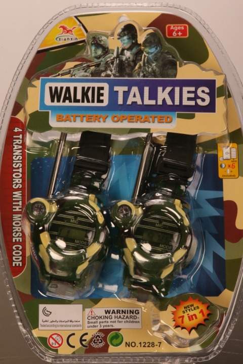Walkie Talkies in Uhr-Form Walkie Talkies in Uhr-Form