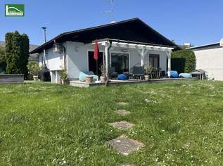 RUHIGES WOHNEN AM WASSER - Bungalow mit Blick ins Grüne mit direktem Badezugang! Erholung pur! Möbliert! - JETZT ZUSCHLAGEN, 280000.76 €, Immobilien-Häuser in 2301 Gemeinde Groß-Enzersdorf