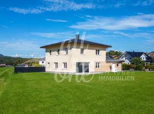 Erstbezug: Neubau-Einfamilienhaus mit großem Grundstück und Doppelcarport im Bezirk Völkermarkt, 595000 €, Immobilien-Häuser in 9100 Völkermarkt